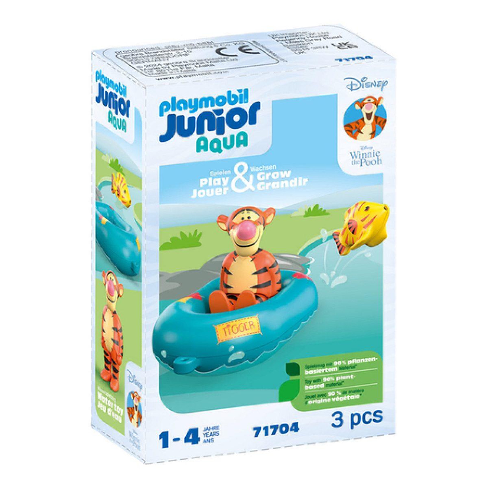 PLAYMOBIL 71704  junior  and  disney : tigrou  avec canot