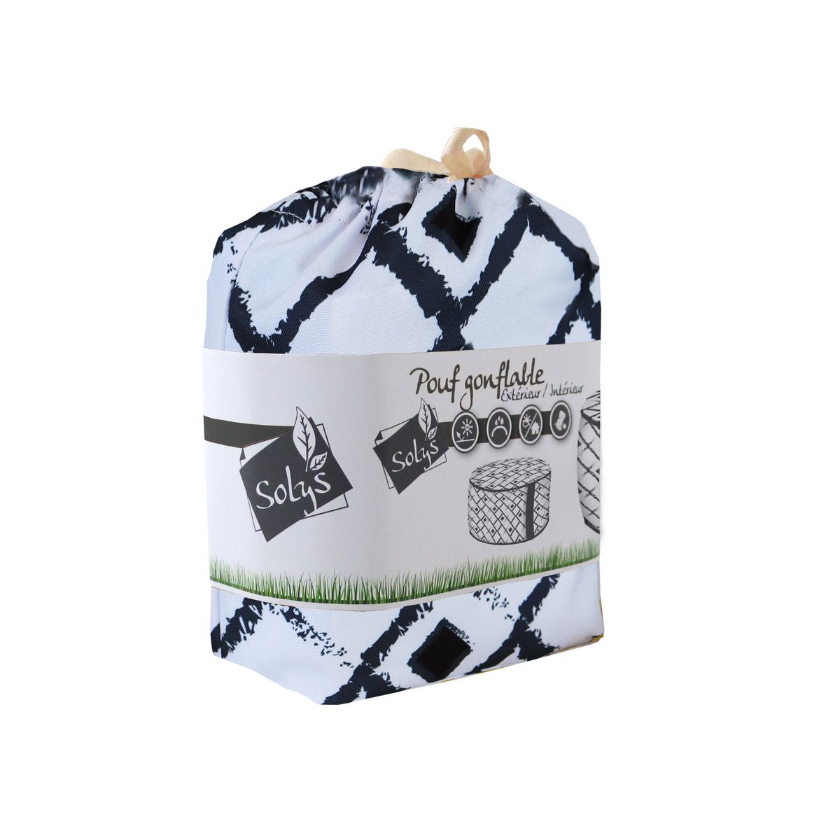 Coussin pouf d'extérieur gonflable HIPPIE