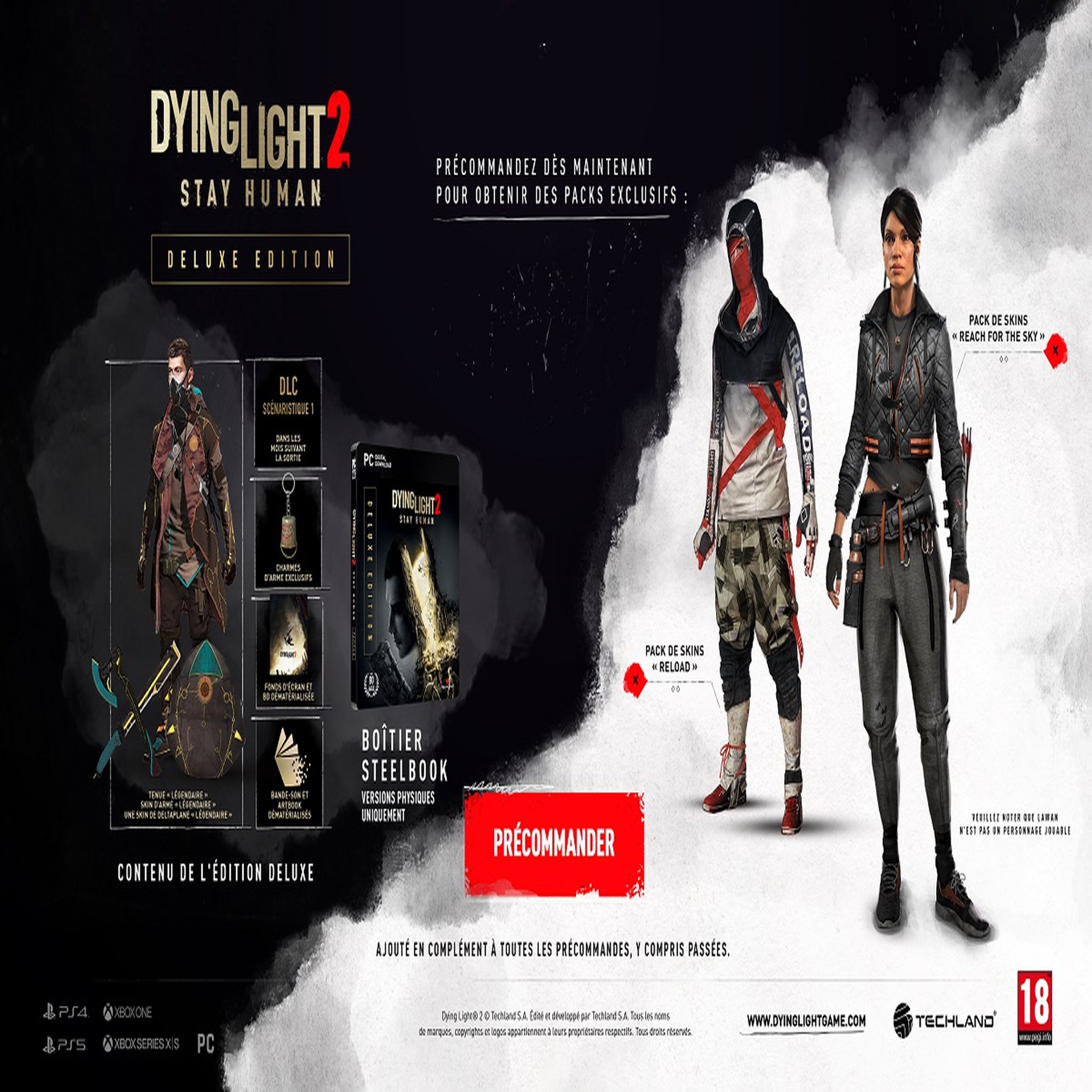 Voir la diapositive 2 : Dying Light 2 Stay Human Edition Deluxe PS5