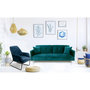 Voir la diapositive 5 : Paris Prix Canapé Convertible 3 Places  Lacla  191cm Vert