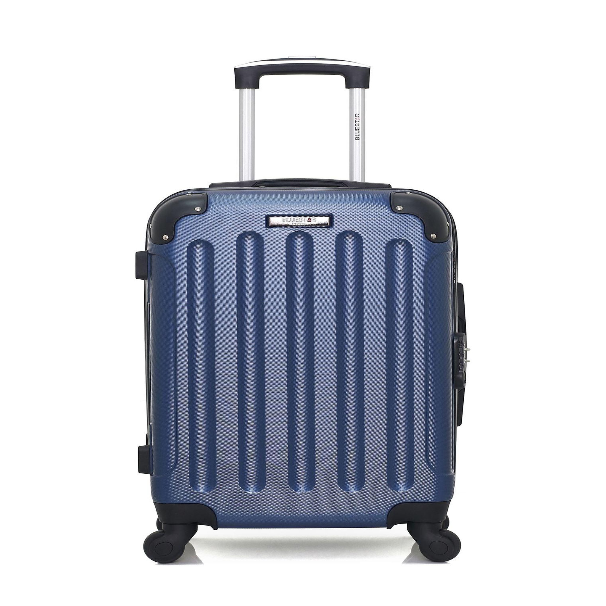 BLUESTAR BLUESTAR - Valise Cabine MADRID 55 cm 4 Roues
