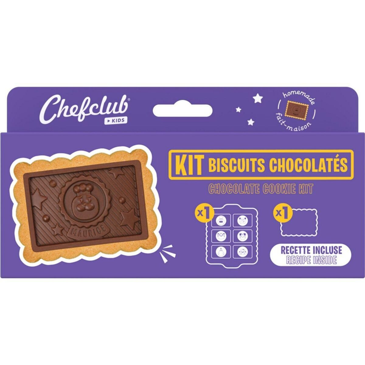 CHEFCLUB Moule à biscuits biscuits chocolates