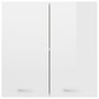 Voir la diapositive 5 : VIDAXL Armoire suspendue Blanc brillant 60x31x60 cm Bois d'ingenierie
