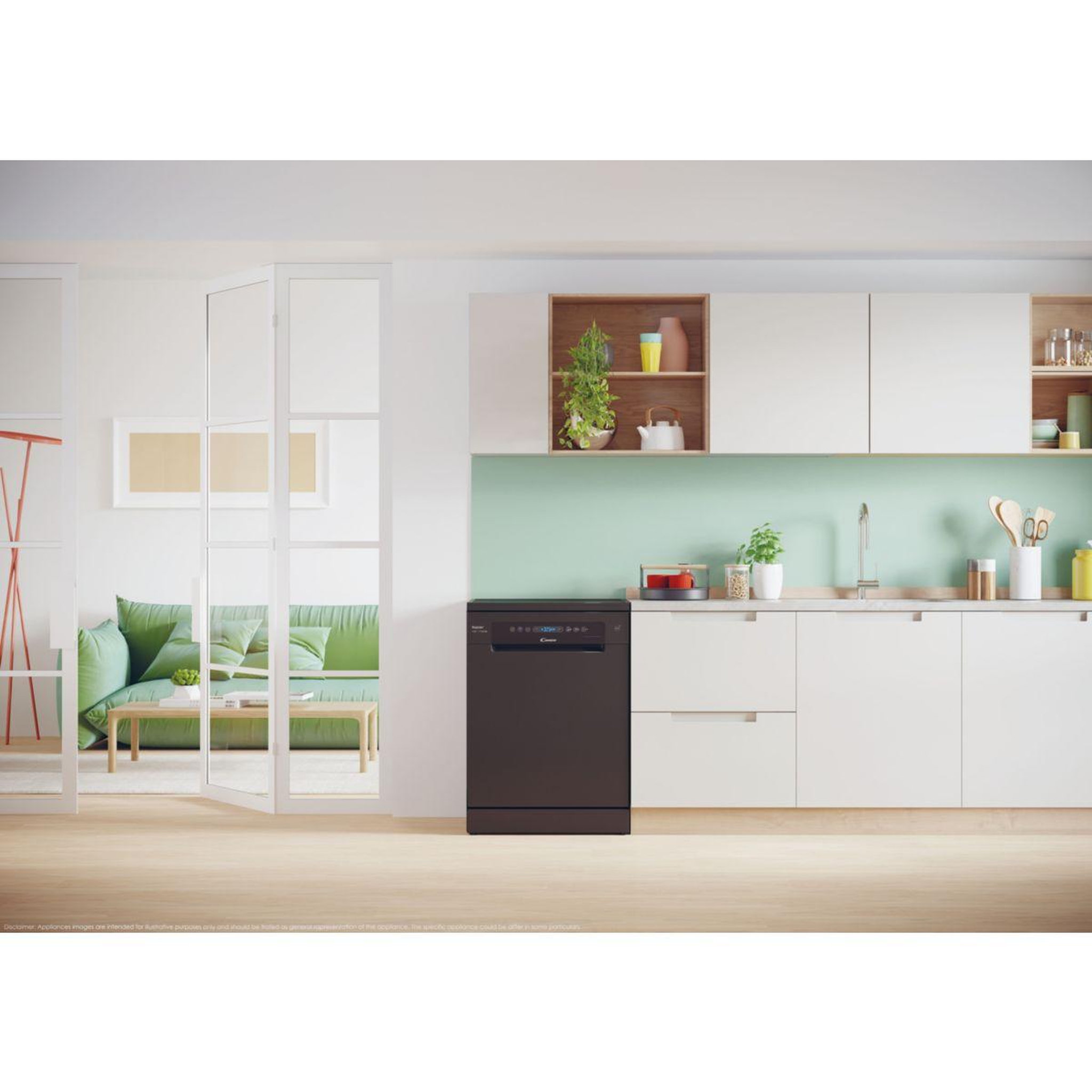 Voir la diapositive 5 : Candy Lave vaisselle 60 cm CF 5C6F0B