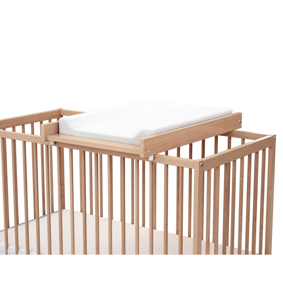 AT4 Plan à langer amovible pour lit bébé ESSENTIEL en bois