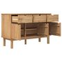Voir la diapositive 4 : VIDAXL Buffet OTTA 114x43x73,5 cm Bois massif de pin