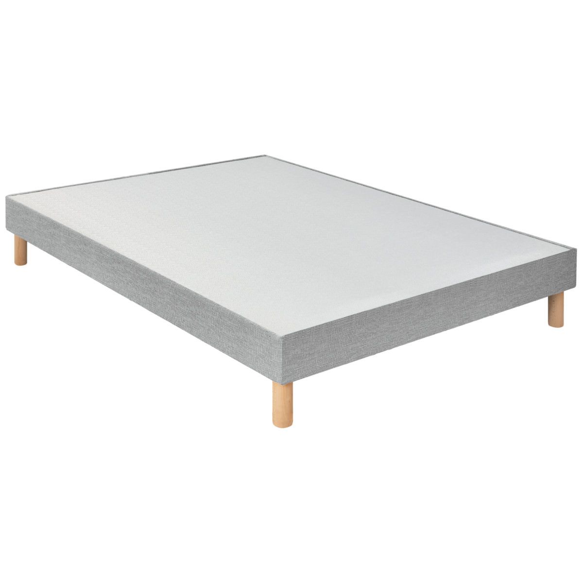 Ensemble Matelas ressorts ensachés 140x200 cm  LUBERON + sommier tapissier CILAOS