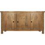 Voir la diapositive 2 : ATMOSPHERA Buffet 3 portes en bois de Manguier Ajmal - Marron