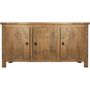 Voir la diapositive 2 : ATMOSPHERA Buffet 3 portes en bois de Manguier Ajmal - Marron