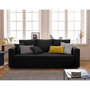 Voir la diapositive 1 : BEST MOBILIER Regala - canapé 3 places - convertible avec coffre - en tissu