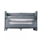 Asalvo Lit de Voyage Ensemble Gris - Confort et Sécurité pour Bébé