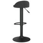 Voir la diapositive 5 : VIDAXL Tabouret de bar Noir Velours