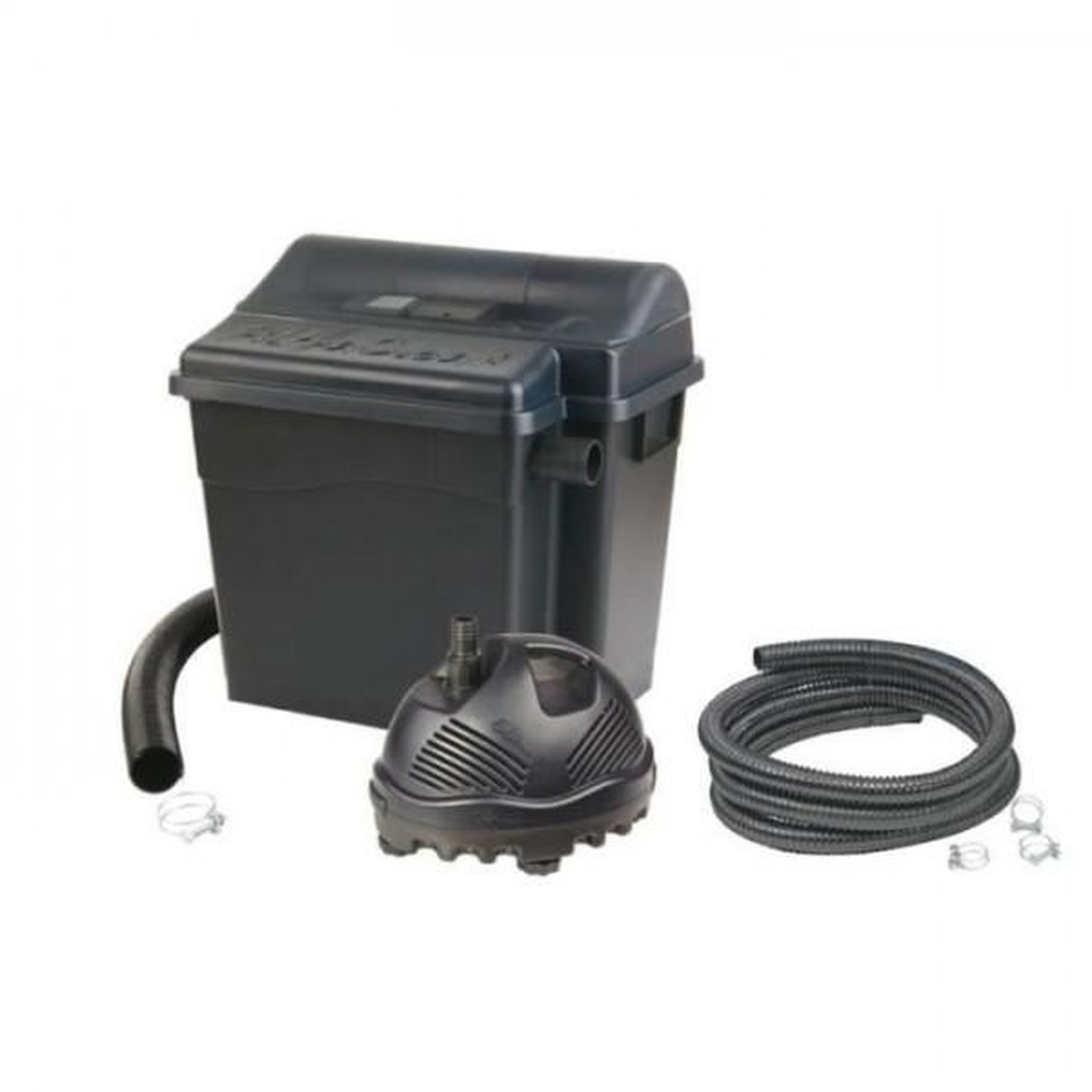 Voir la diapositive 2 : Ubbink Filtre de bassin Ubbink FiltraClear 2500 PlusSet - Noir