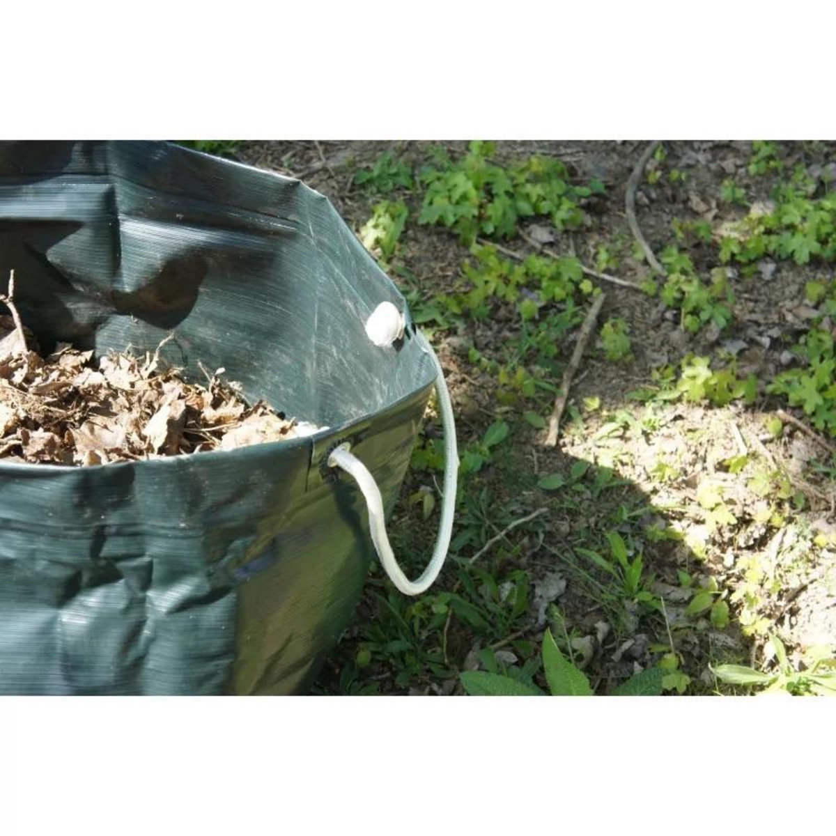 Chalet & jardin Sac à déchets de jardin TITANIUM – 65 x 65 x 65 cm – polyéthylène renforcé