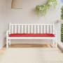 Voir la diapositive 1 : VIDAXL Coussin de banc de jardin rouge 180x50x7 cm tissu oxford