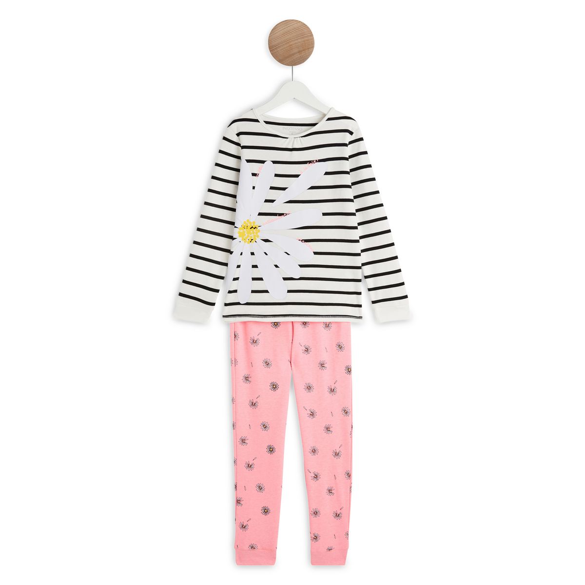 INEXTENSO Ensemble pyjama paquerette fille