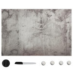 VIDAXL Tableau noir magnétique mural Verre 60x40 cm