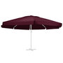 Voir la diapositive 2 : VIDAXL Tissu de remplacement pour parasol d'exterieur Bordeaux 610 cm