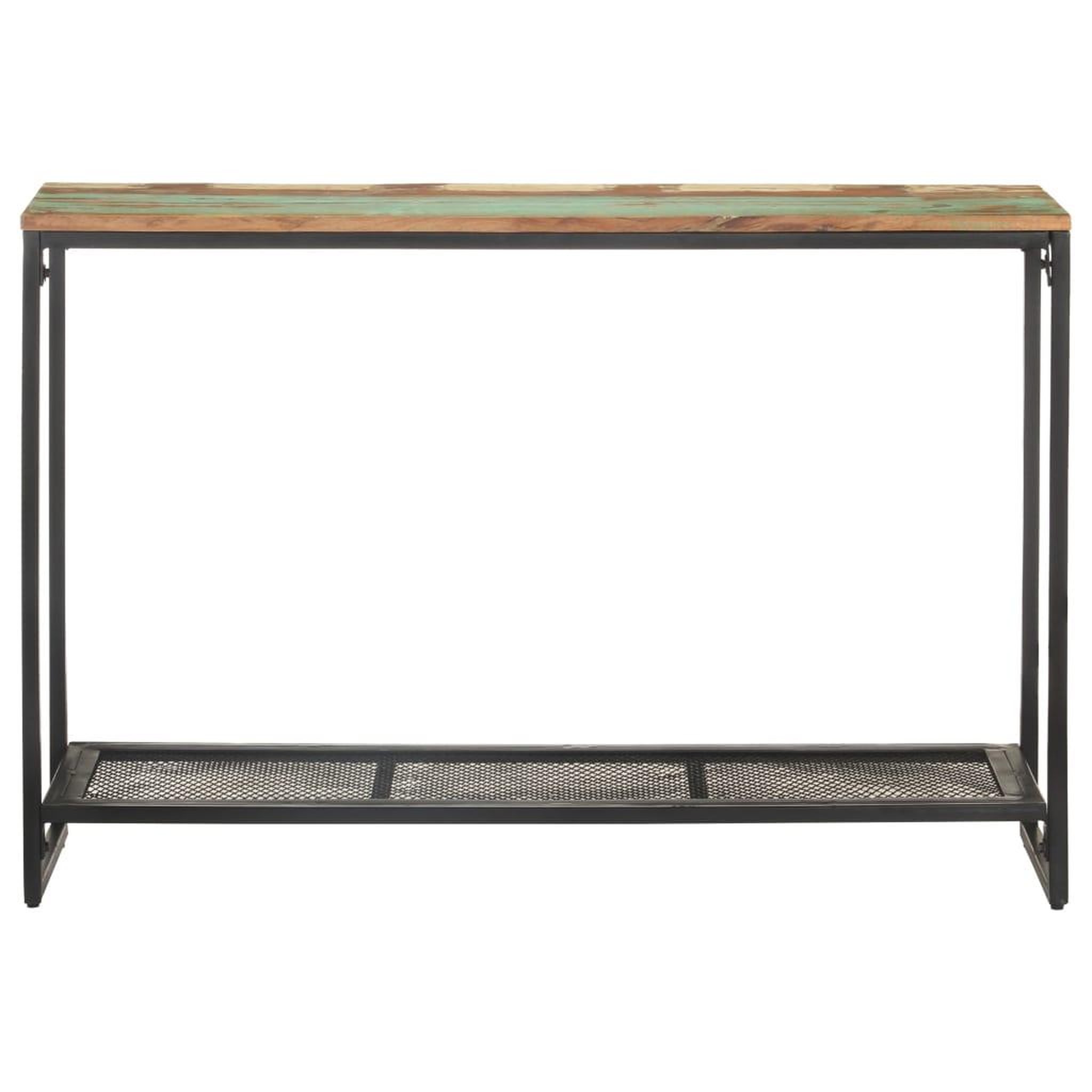 Voir la diapositive 2 : VIDAXL Table console 110x35x75 cm Bois de recuperation massif