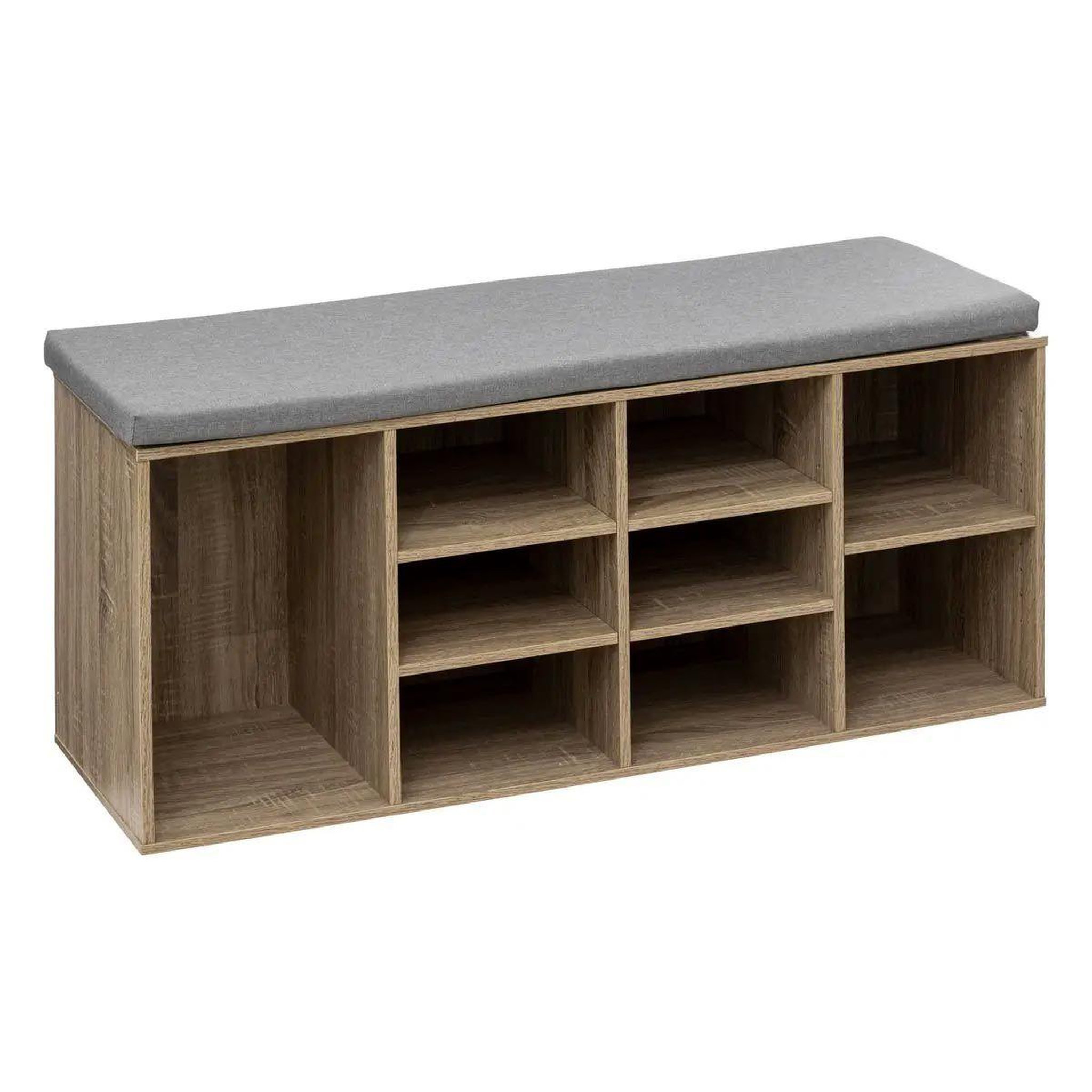 FIVE Banc range-chaussures  8 paires  105cm naturel