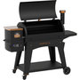 Voir la diapositive 5 : PITBOSS Barbecue pellet ONYX AUSTIN, sur chariot,de 82 à 260 °, surface de cuisson 90 x 50 cm