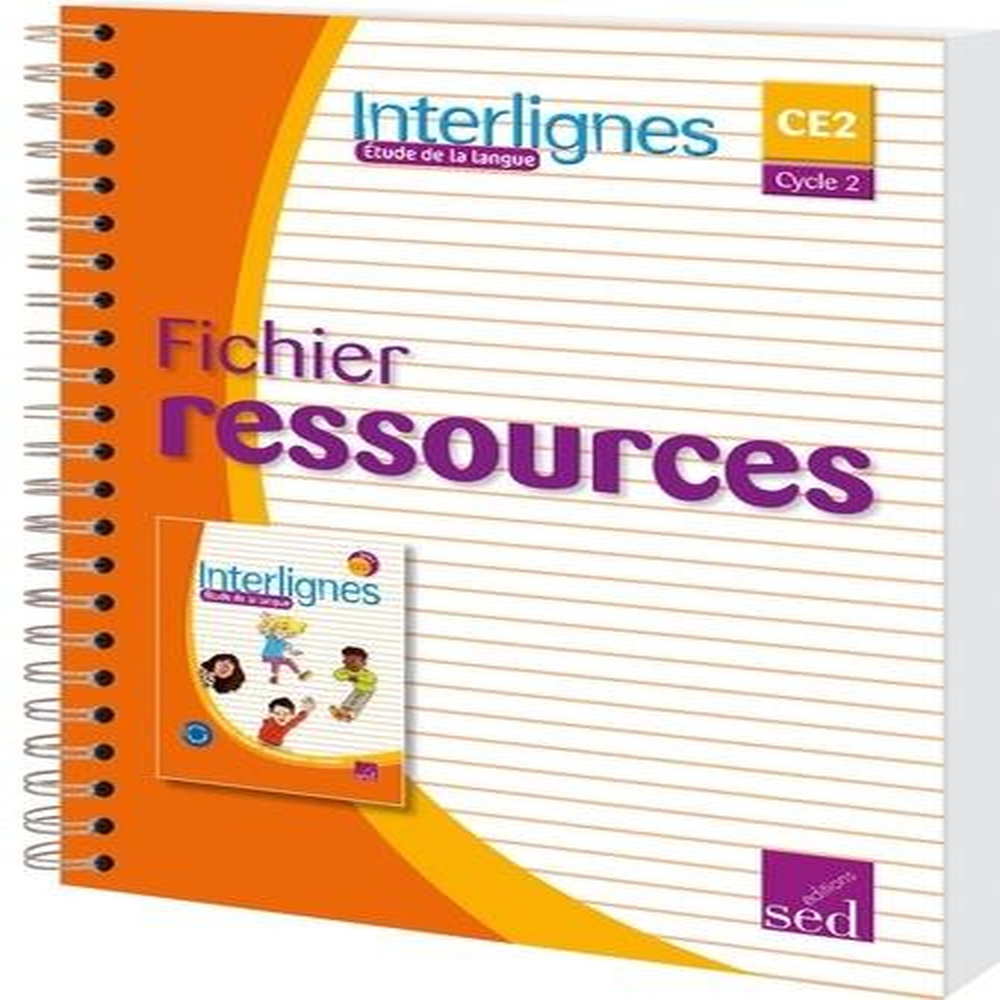ETUDE DE LA LANGUE CE2 INTERLIGNES. FICHIER RESSOURCES, EDITION 2017, Castera Catherine