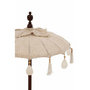 Voir la diapositive 3 : Paris Prix Parasol Déco  Pompons & Coquillages  90cm Beige