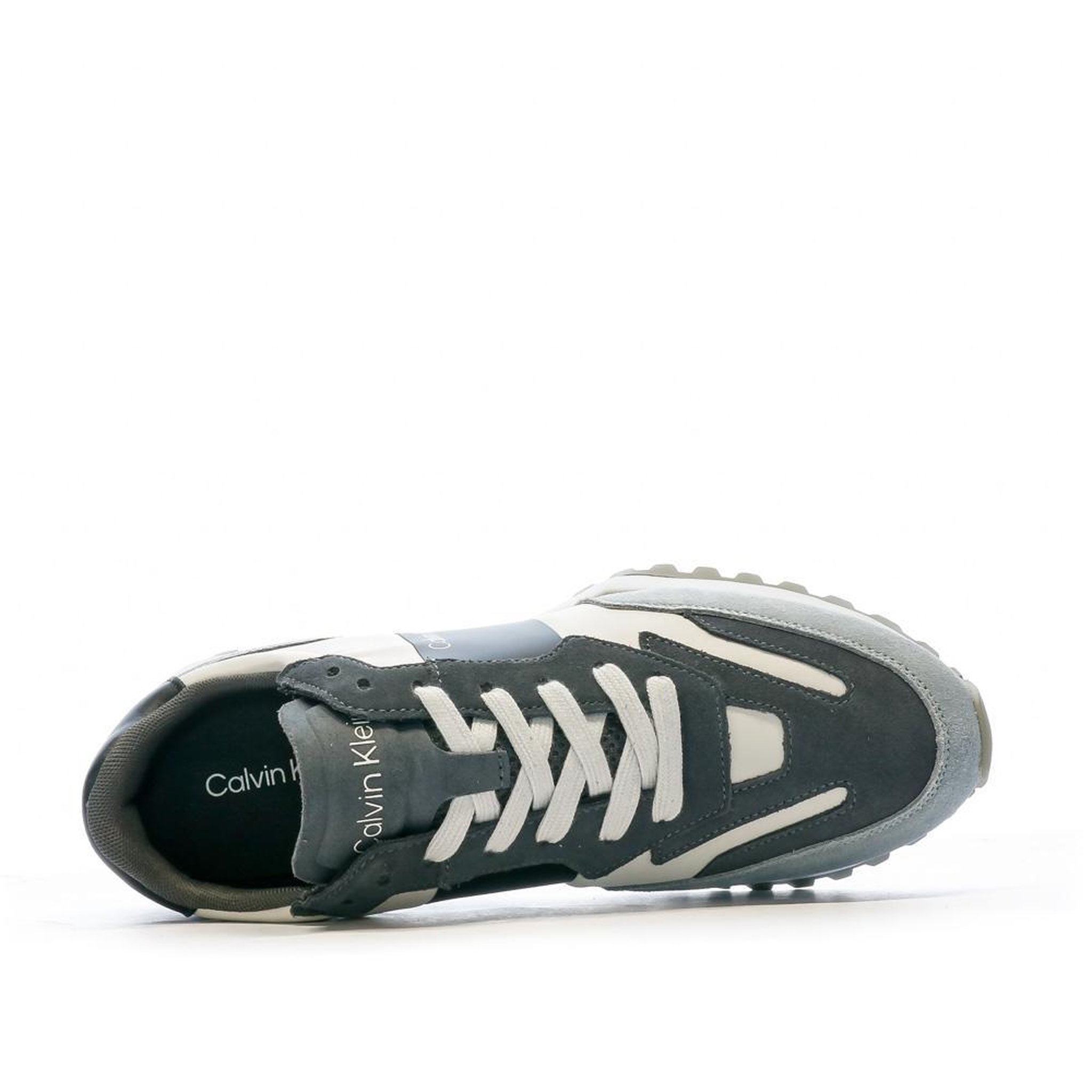 Voir la diapositive 4 : CALVIN KLEIN JEANS Baskets Beige/ Homme Calvin Klein Jeans Top Lace