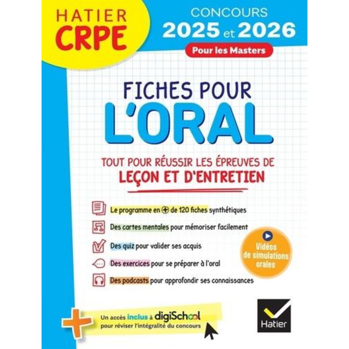 FICHES POUR L'ORAL. EDITION 2024-2025, Cormier Anaëlle