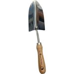 GARDENSTAR Transplantoir étroit - 32.5x7.5 cm - Manche bois