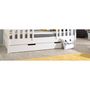 Voir la diapositive 4 : Paris Prix Pack - Lit Cabane & Tiroir  Babs II  90x200cm Blanc