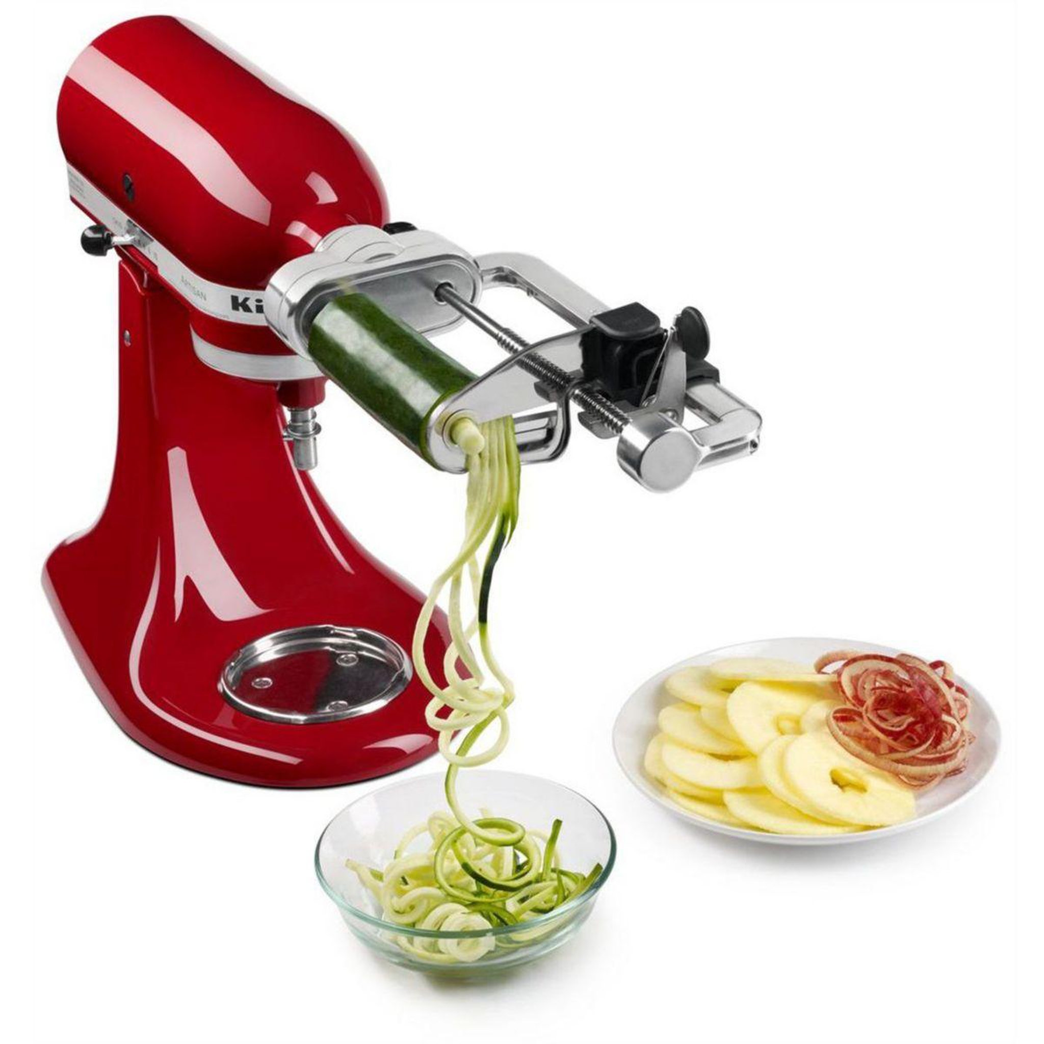 Voir la diapositive 5 : KitchenAid Découpe 5KSM1APC Découpeur en spirales