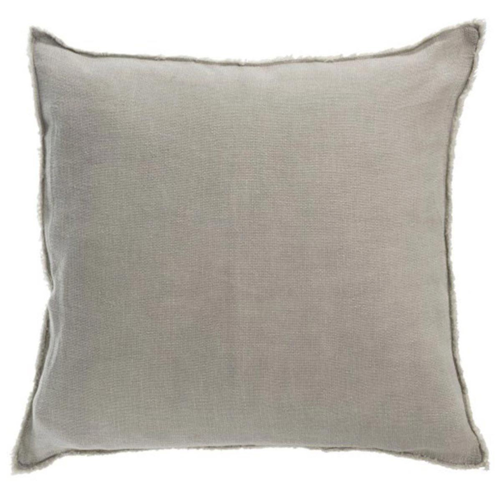 J-LINE Coussin déco carré  faded  45x45cm vert