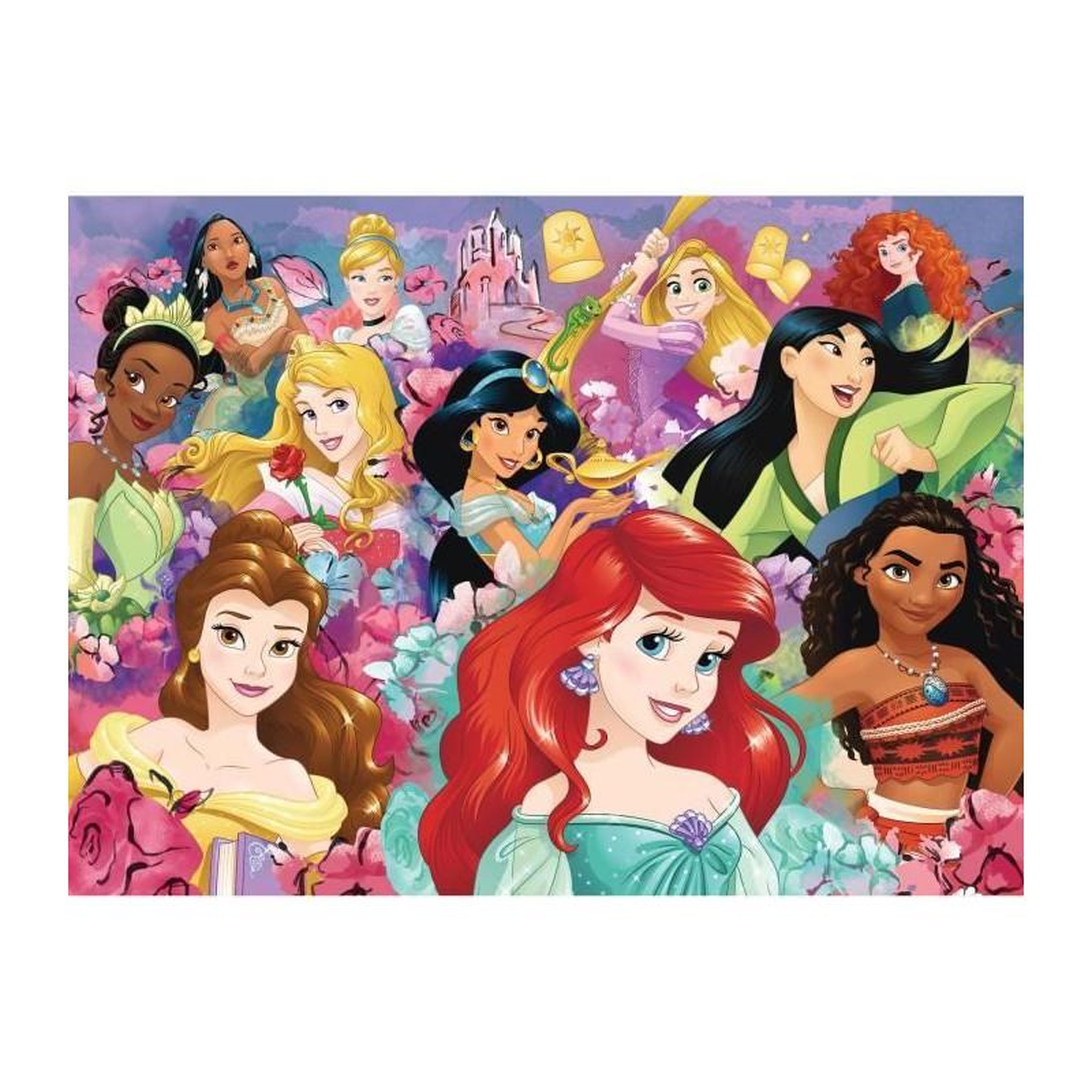 Voir la diapositive 4 : RAVENSBURGER Puzzle enfant 150 pièces XXL Disney Princesses univers magique Les rêves peuvent devenir réalité – dès 7 ans – Ravensburger