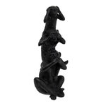 ATMOSPHERA Statuette 3 Singes  Exotic Panama  24cm Noir