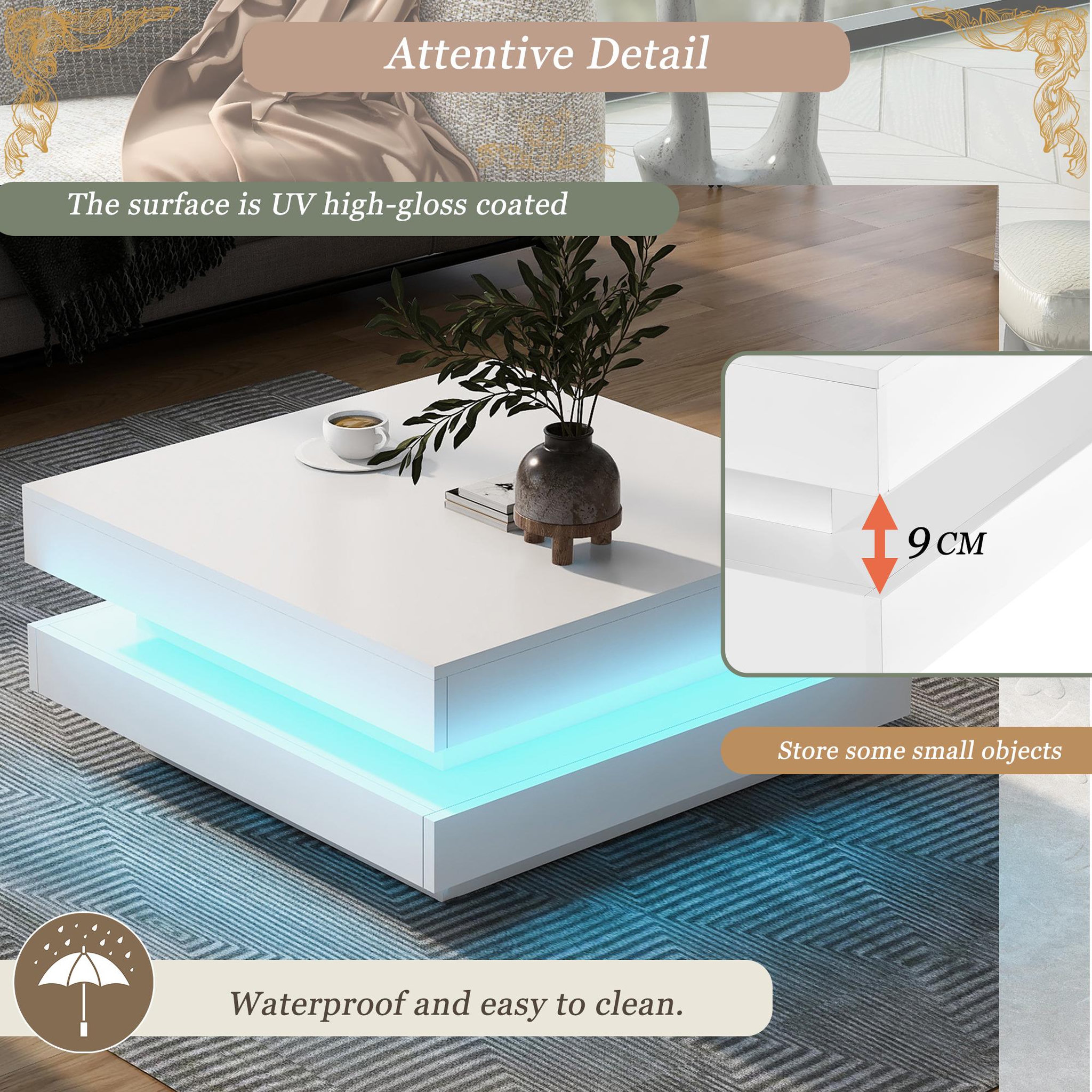 Voir la diapositive 5 : MERAX Table basse
