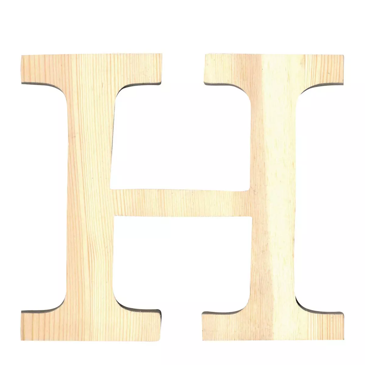 Artémio Alphabet en bois 11,5cm Lettre H