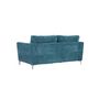 Voir la diapositive 3 : Canapé 2 ou 3 places ISA tissu velours, confort moelleux
