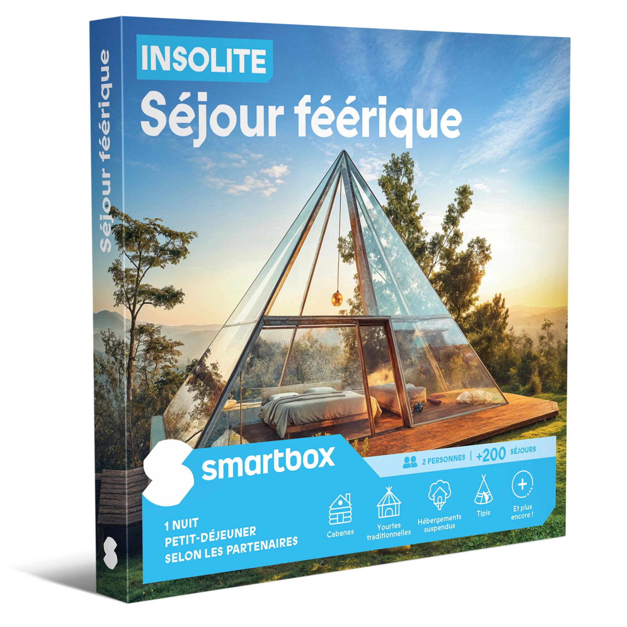 Smartbox Insolite séjour féérique - coffret cadeau séjour
