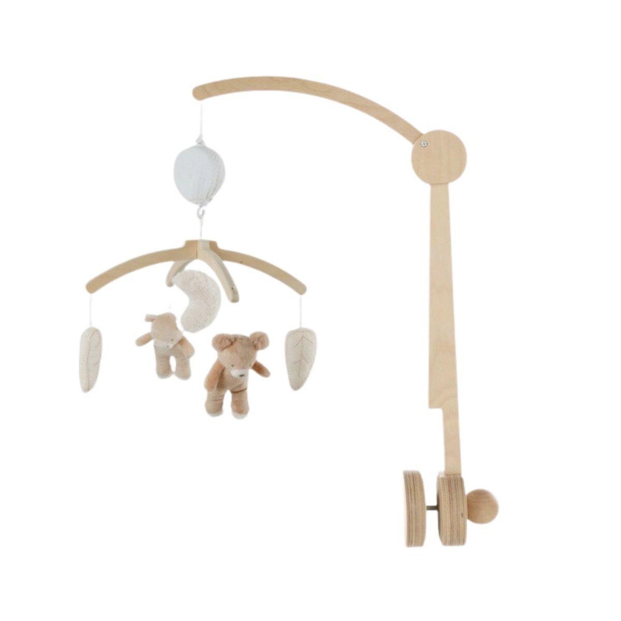 NOUKIE'S Mobile musical avec bras en bois - noukies