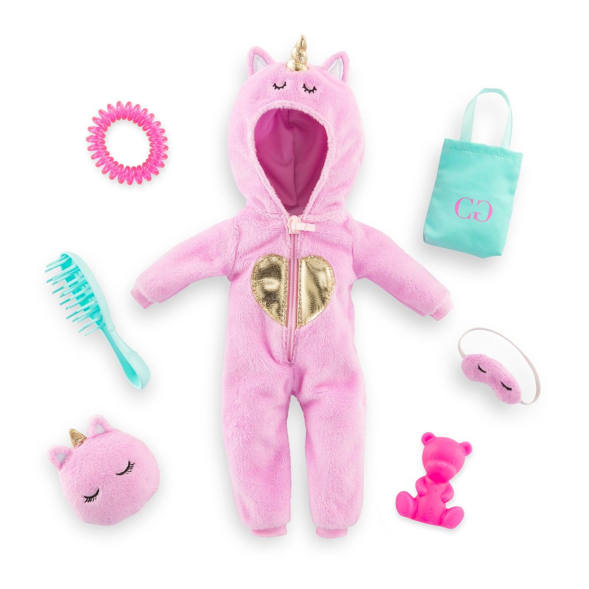 Corolle Dressing Combinaison Licorne pour poupée Corolle Girls