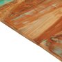 VIDAXL Dessus de table rectangulaire 70x80 cm 25-27 mm Bois recupere