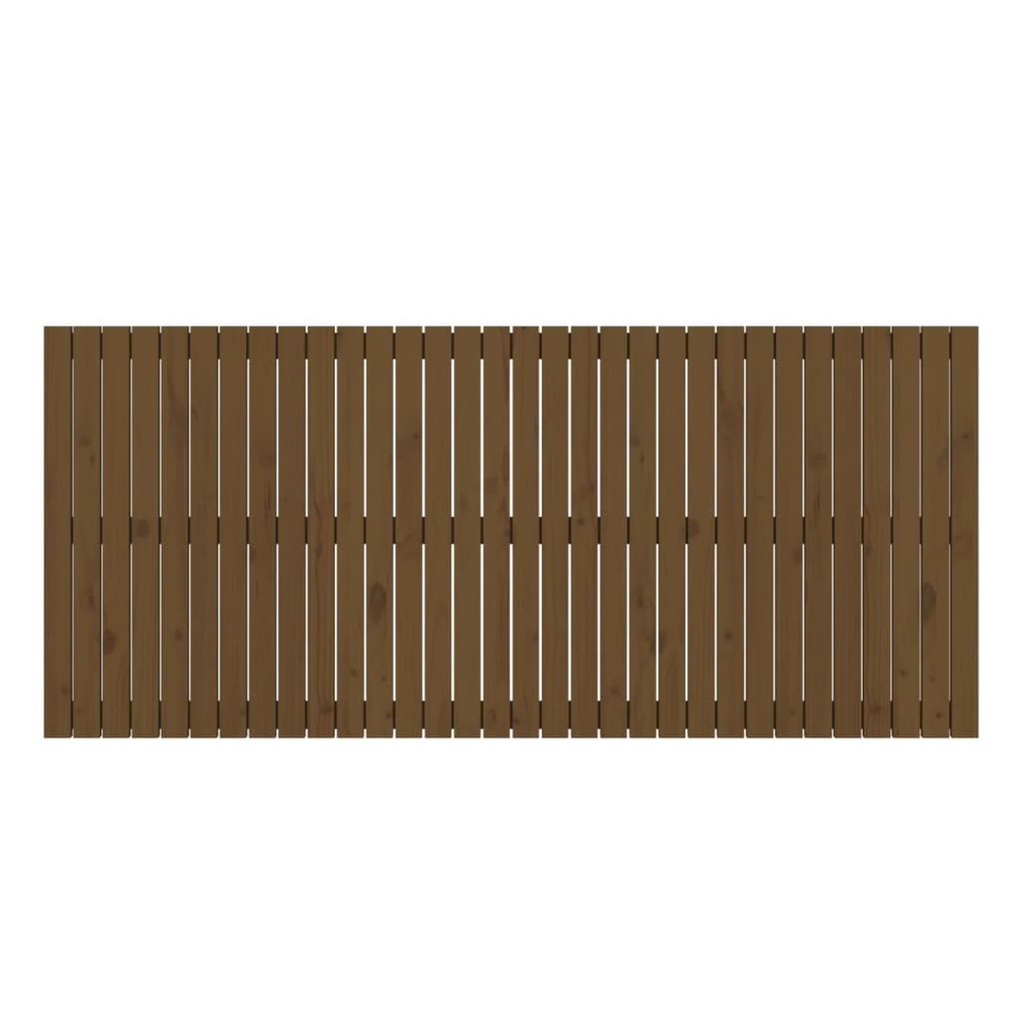 Voir la diapositive 4 : VIDAXL Tete de lit murale Marron miel 204x3x90 cm Bois massif de pin