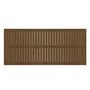 Voir la diapositive 4 : VIDAXL Tete de lit murale Marron miel 204x3x90 cm Bois massif de pin