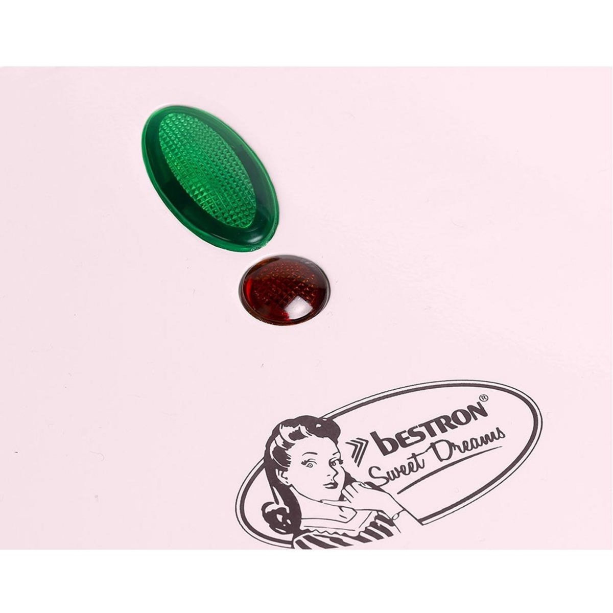 Bestron Gaufrier 700w rose - asw401p