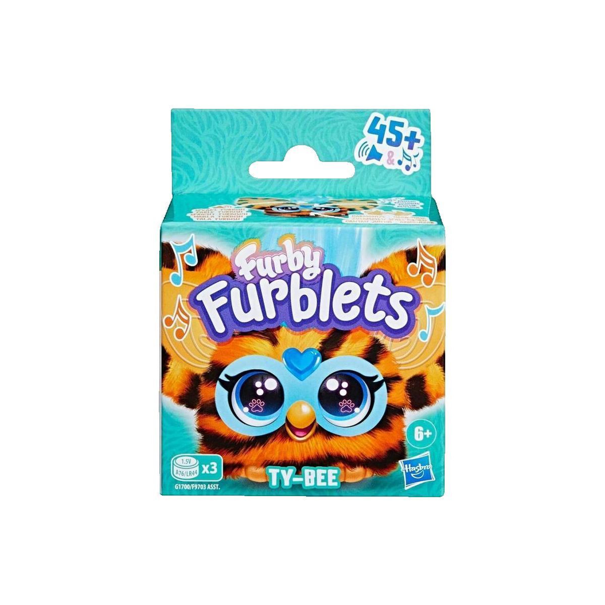 HASBRO Peluche interactive Hasbro Ty-Bee petit tigre orange