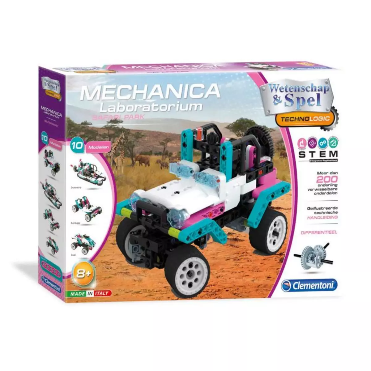 CLEMENTONI Clementoni Science & Game Mechanics - Jeep Safari