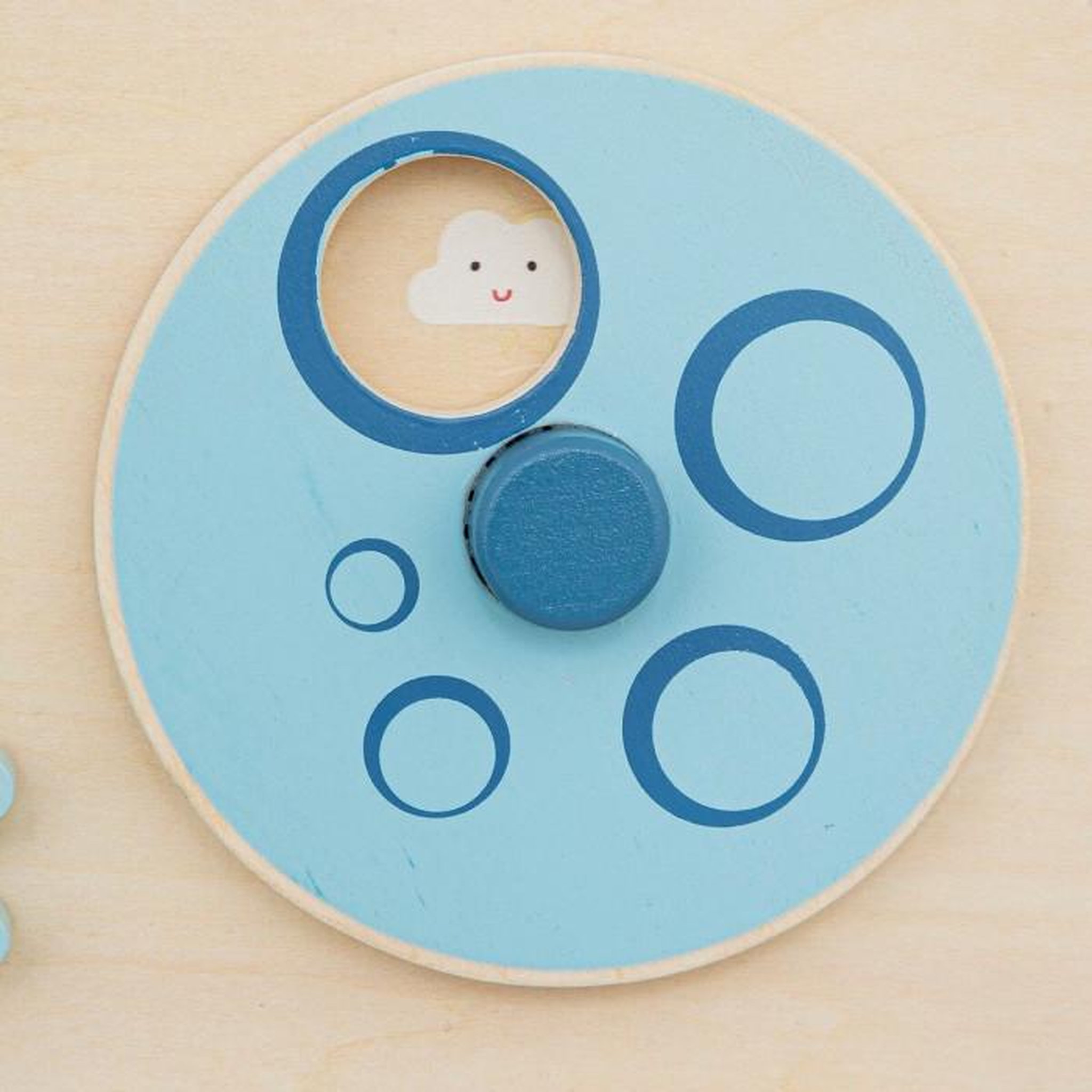 Voir la diapositive 5 : Atmosphera Kids Planche d'Activités  Bois  30cm Naturel
