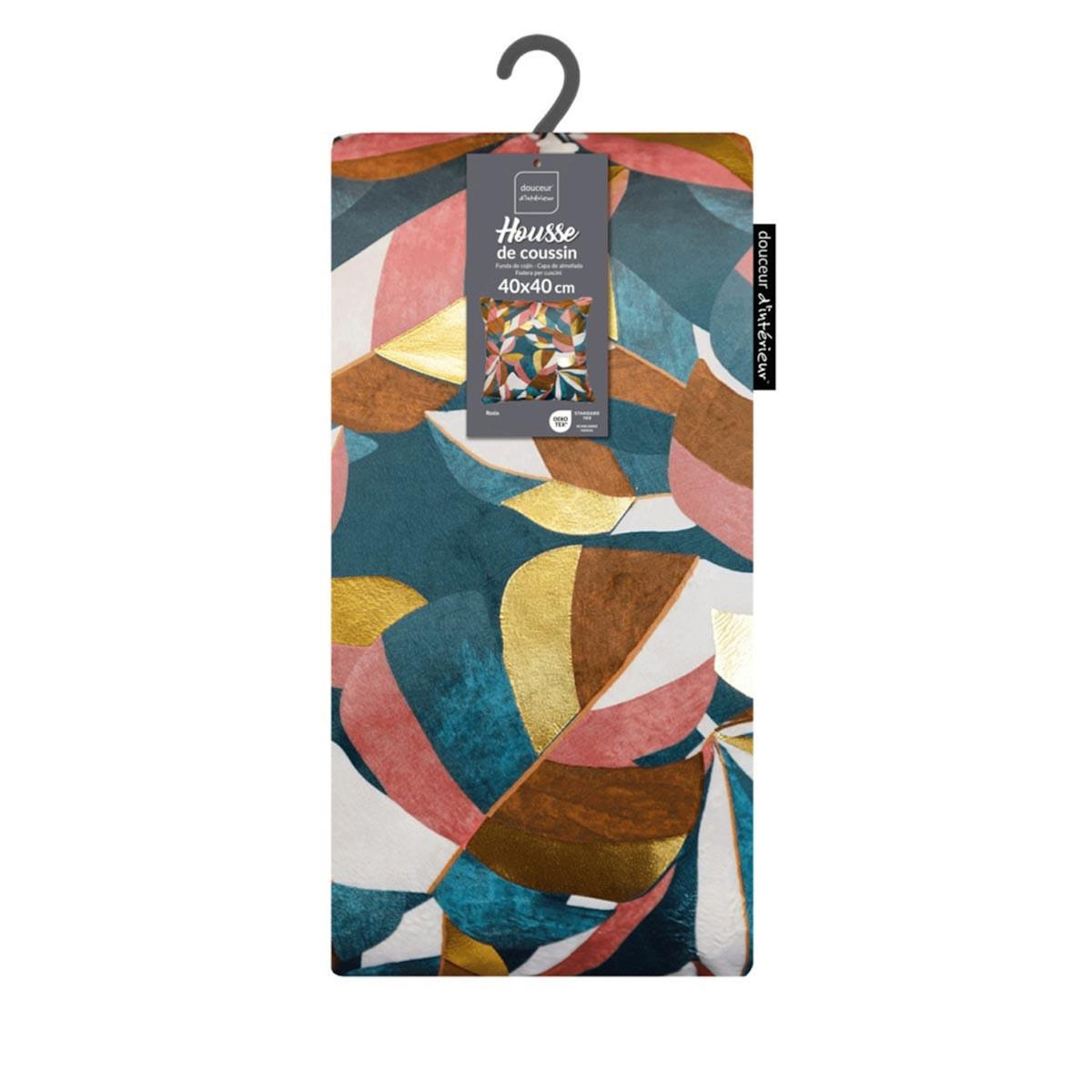 Paris Prix Housse de Coussin Imprimée  Rosia  40x40cm Multicolore