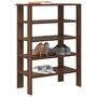 Voir la diapositive 1 : VIDAXL Etagere a chaussures chene marron 61x32x87,5 cm bois ingenierie